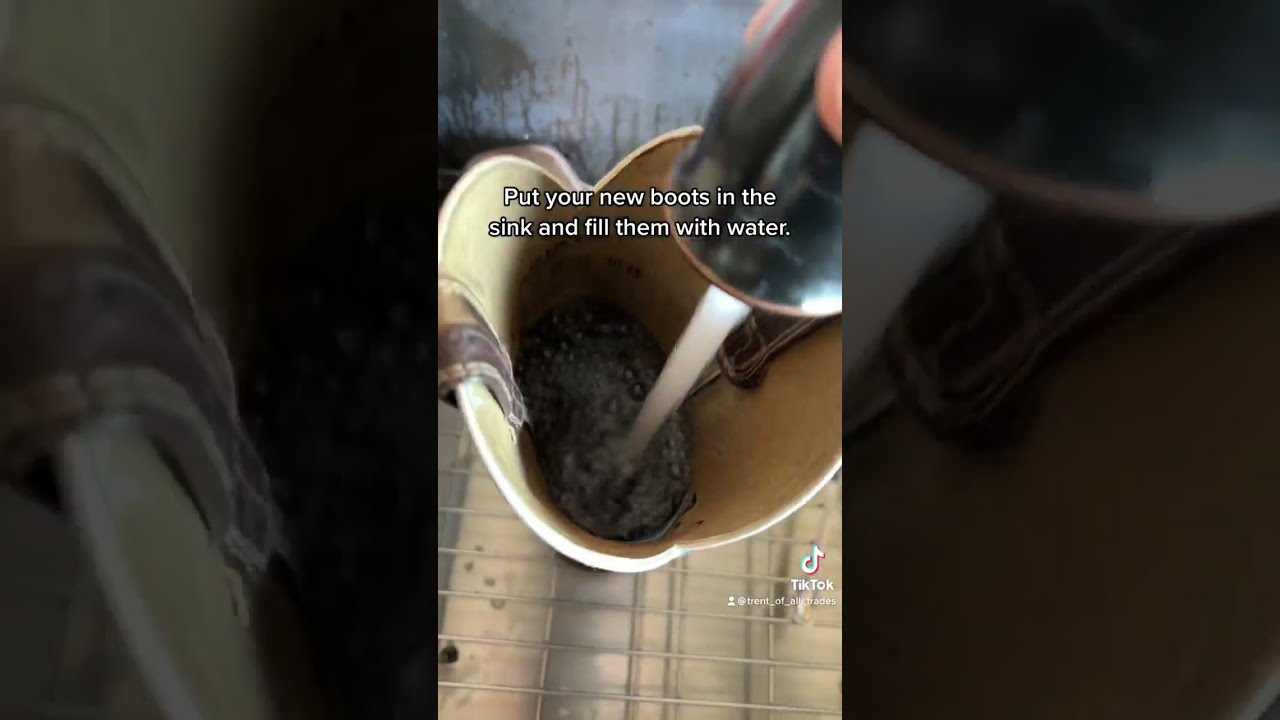 Easy Way To Break In New Boots