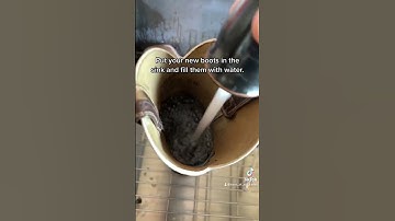Easy Way To Break In New Boots