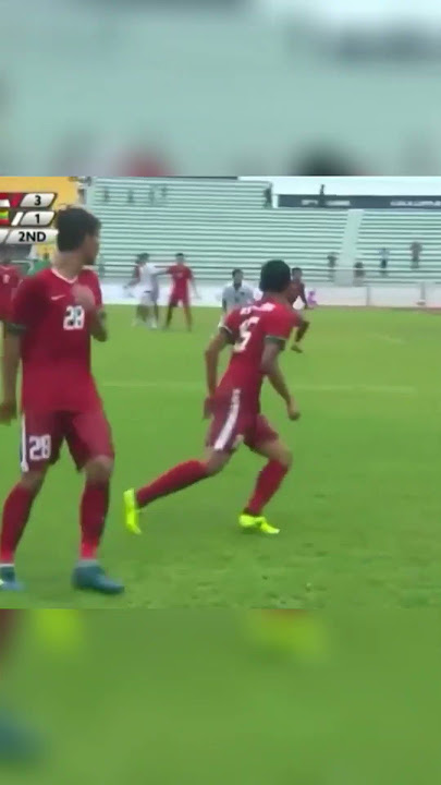 Tingkah Lucu Pemain Myanmar Yang Membuat Pemain Timnas Kagetan #timnasindonesia