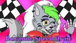 Roxanne Wolf Speed Draw 4 Art Collab