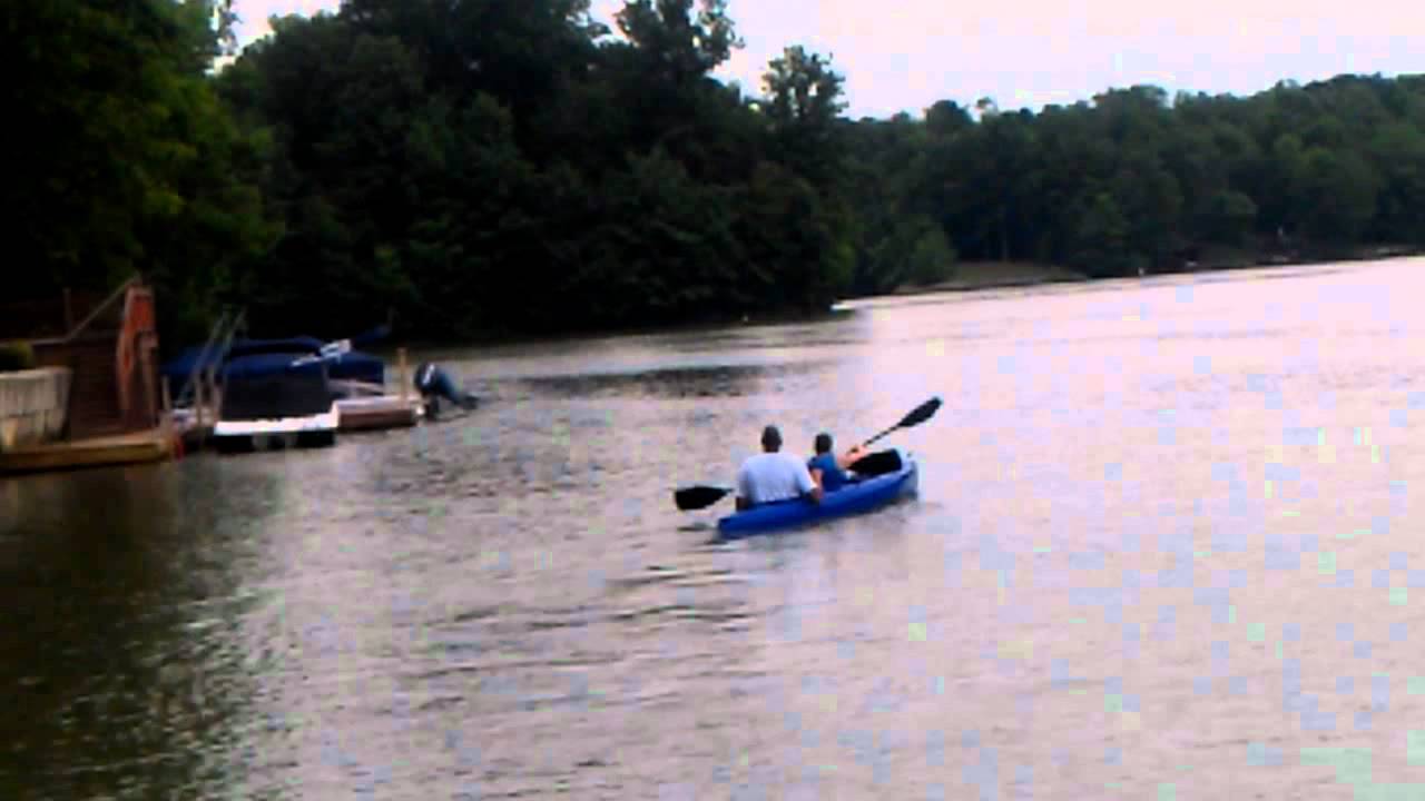 Kayaking on Candlewood lake with jack July 5 2012 YouTube