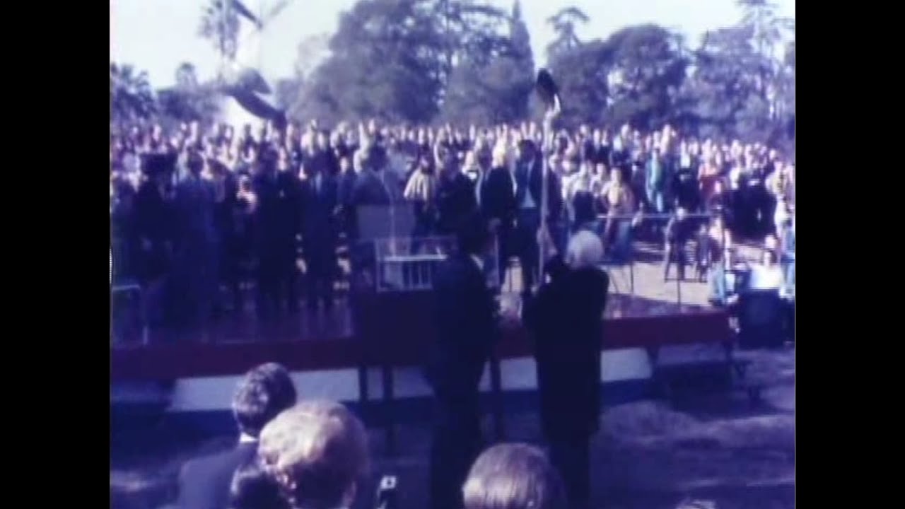 Ambassador Auditorium Groundbreaking 1/14/72