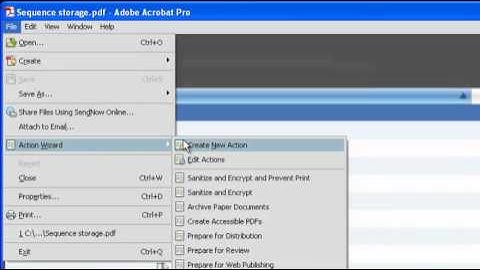 How to Create Actions in Acrobat X | Adobe Document Cloud