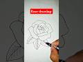 Rose drawing 🌹 #shorts #drawing #rose #rosedrawing #viral #trending #shortvideo