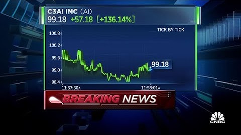 C3.ai jumps more than 130% in public debut