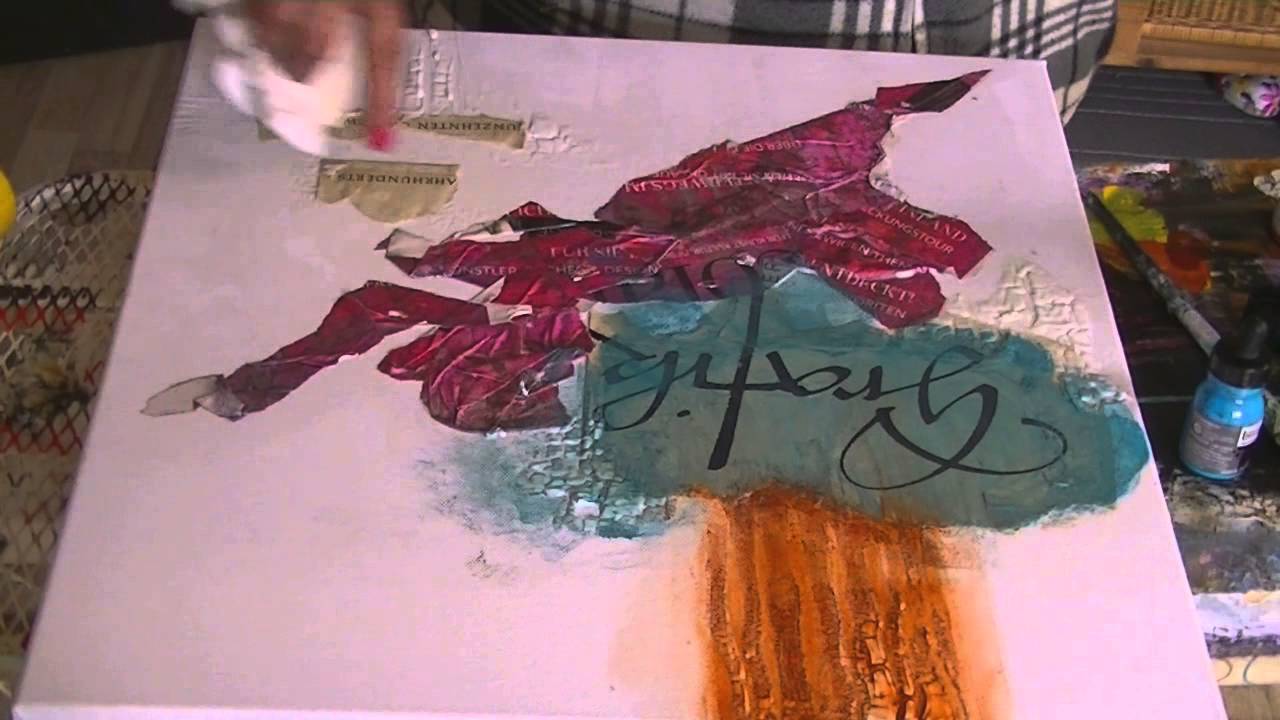 Abstrakt und Collage / abstract and collage - YouTube
