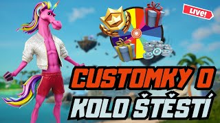 VEČERNÍ HRY S VÁMI !! 🎁🎉| FORTNITE CUSTOMKY CZ/SK | SAC: FTNS_