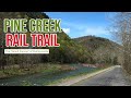Biking pennsylvania  the pine creek rail trail the grand canyon of pa
