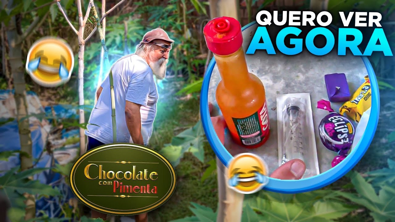 MANETIKIN COLOCOU PIMENTA NO CHOCOLATE DO VOVÔ LUIZ DO SOM | LUIZ DO SOM