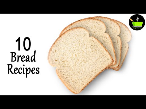 10 Bread Recipes   10 Sandwich Recipes   Bread Recipes for Snacks & Breakfast   Instant Breakfast