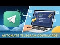 Descarga automática desde Telegram