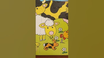 Old MacDonald Puzzle Game 👨‍🌾 #animals #nurseryrhymes #sheep #pig #horse #duck #childrensmusic