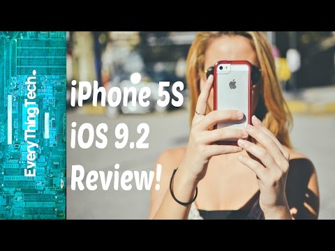 iPhone 5S iOS 9.2 Review!