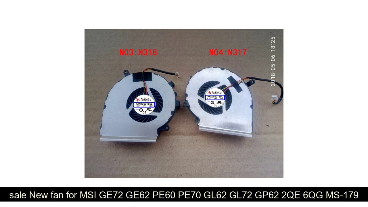Annadue Ventola di Raffreddamento CPU PAAD06015SL N303 Ventola di