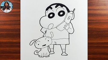 How to draw ShinChan step by step || Drawing Shin-Chan Nohara yo yo