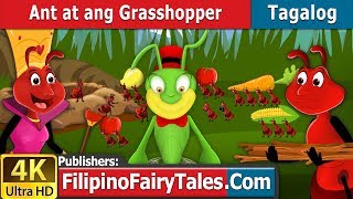 Ant at ang Grasshopper | Ant And The Grasshopper in Filipino | @FilipinoFairyTales
