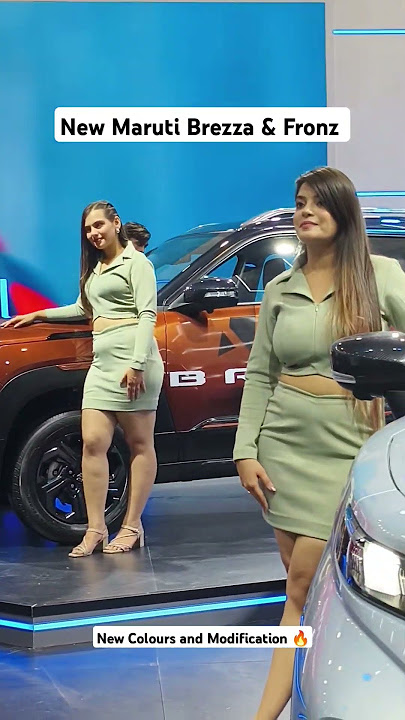 New Maruti Brezza | New Maruti Fronx at Bharat Mobility Auto expo 2025 #autoexpo2025 #brezza #fronx