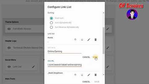 How to Add 🤔 Tab, Sub Tab, Menu, Sub Menu and Drop Down Menu in Blogger | Blogger Earning in Pak