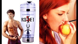 VORTEX SHAKER FOR PERFECT PROTEIN DRINKS &amp; MACRONUTRIENT FOOD GROUPS  | Fit Now with Basedow