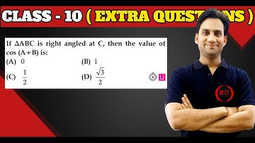 If triangle ABC is right angled at C, then find the value of cos(A+B) is