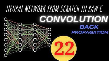Neural Network From Scratch [22] Convolution Back Propagation