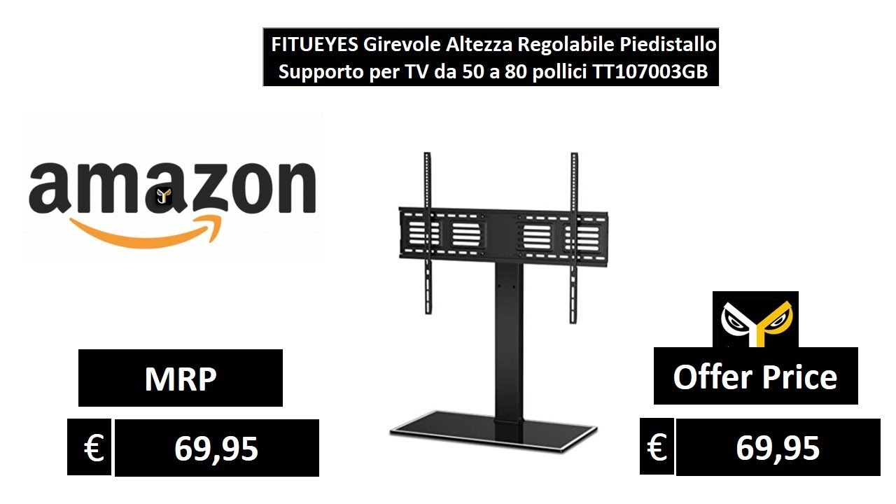 Supporto Altoparlante ProAm USA A Tripode - Altezza Regolabile 46-80" Capacit&agrave; 68 Kg - 4 Pezzi