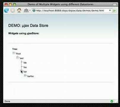 µjax Dojo Store Demo