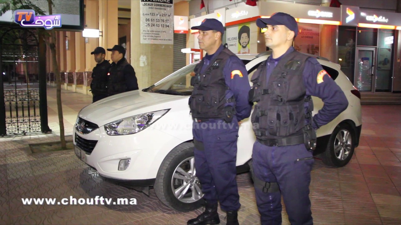 جميع الفرق الأمنية بمراكش مُجندة في جميع الأماكن الحساسة بمراكش لتأمين احتفالات رأس السنة