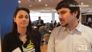 Royal Oak based Vectorform's Jen Tonio and Rich Geyer talk about wearable computers.
