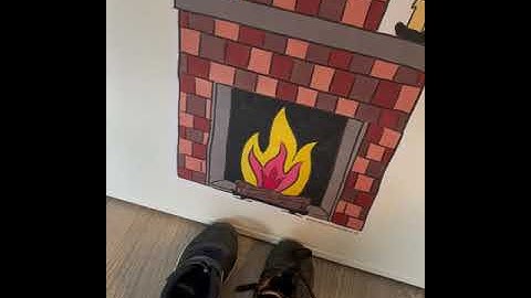 Free printable fireplace