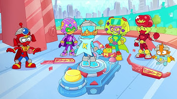 SUPERTHINGS EPISODE ⚡The KAZOOM POWER arrives! ⚡| Cartoons SERIES for Kids