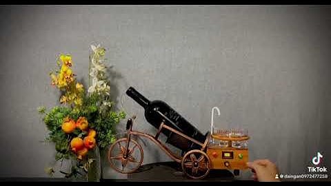 Máy rót rượu thông minh tự động xoay và rót#binhrotruou #binhrotruoutudong #mayrotruoutudong #diy