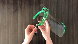 GRILLI COVID-19 Face Shield Assembly Instructions