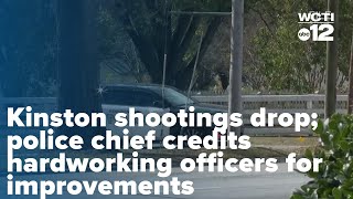 Kinston shootings drop; police chief credits hardworking officers for improvements