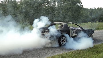 Burnouts! Linelock testing.