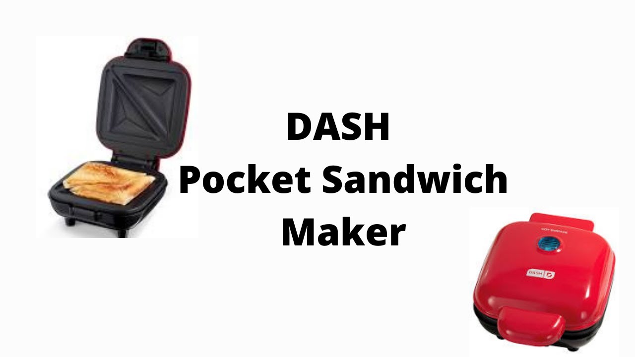 Dash Pocket Sandwich Maker, Red curated on LTK