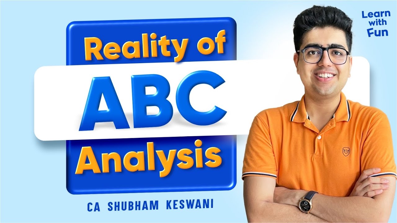 ABC Analysis USEFUL? | CA Final & Inter Guidance | CA Shubham Keswani (AIR 8)