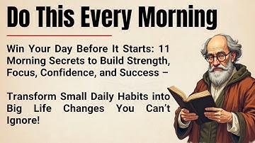 11 Morning Secrets That Will Transform Your Life Forever 🔥 | Build Powerful Habits | Graded Reader ✅