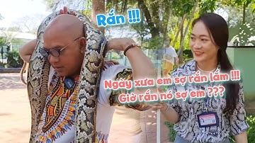 Trại Rắn Đồng Tâm (p.1) : Chăm rắn còn hơn chăm em bé !!!