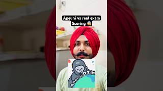 Apeuni vs real exam scoring #pte #education #pteexam #trending