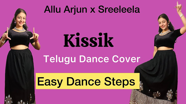KISSIK ( Telugu) | Dance Cover | Pushpa 2 | Allu Arjun | Sreeleela | Trending | Easy Dance Steps