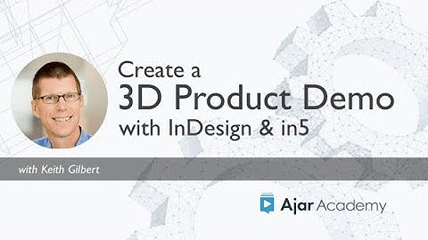Create a 3D Product Demo with InDesign & in5 (trailer)