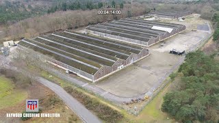LONGMOOR (Former Apple Pie Factory) Demolition by HCD Demolition Ltd / D-RTK 2 High-Precision GNSS by IDP Film 143 views 3 months ago 5 minutes, 1 second