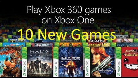 10 "NEW" Backwards Compatible Games for Xbox One (Black Ops 3 Gameplay)