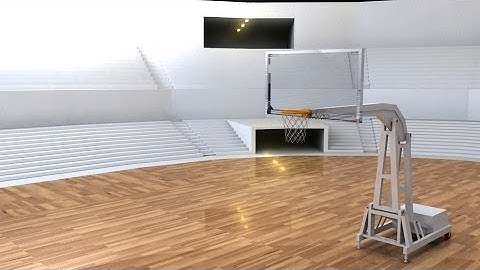 Maya Modeling Tutorial-Modeling Basketball Arena Part 48