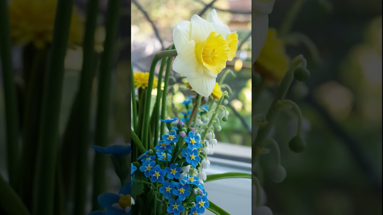 цветы из холодного фарфора 