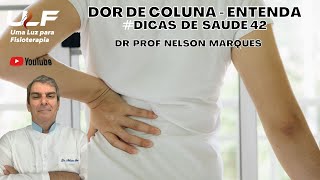 Só tomar remédios NÃO É BOM para dor nas costas - Dr Prof Nelson Mrques