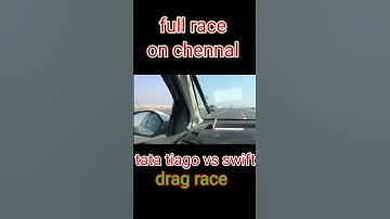 Swift vs Tiago Full race on chennal #viral #shorts #carvideos #panwarbrothers