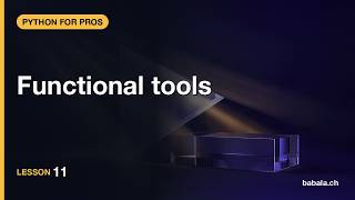 Functional tools | Python for Pros #11