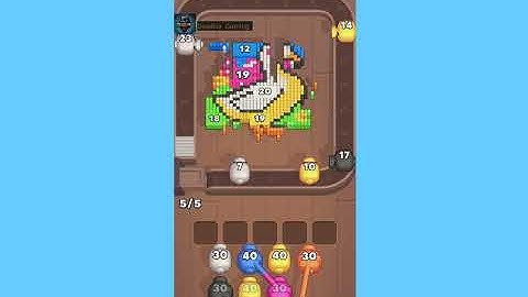 Color Pixel Shooter Level 94. Walkthrough Gameplay